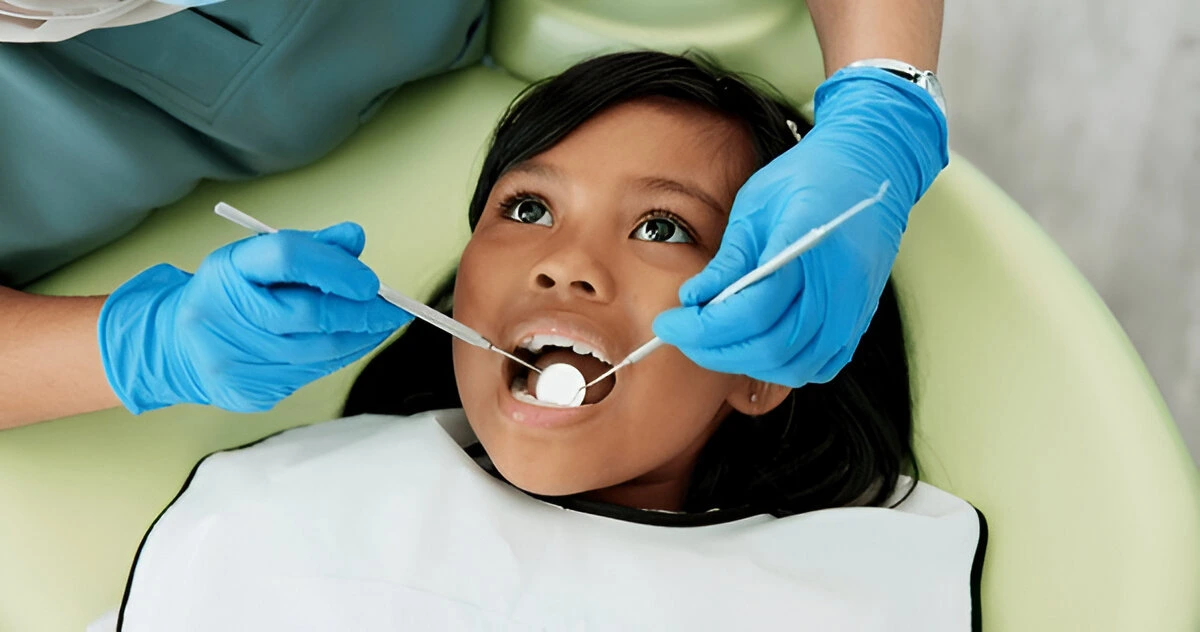Gentle regular dental checkup for kids at Dental Smart Kids in Frisco, TX – ensuring healthy smiles with expert, pain-free exams
